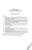 Journal de la Société des américanistes