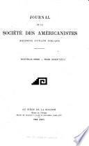 Journal de la Société des américanistes