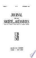 Journal de la Société des océanistes