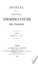 Journal de la Société nationale d'horticulture de France