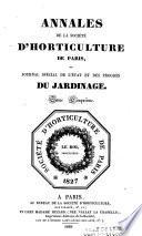 Journal de la Société nationale d'horticulture de France
