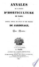 Journal de la Société nationale d'horticulture de France