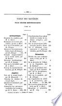 Journal de mathématiques élémentaires