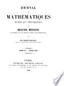 Journal de mathématiques pures et appliquées