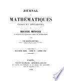 Journal de mathématiques pures et appliquées