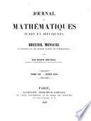 Journal de mathématiques pures et appliquées
