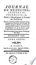 Journal de médecine, de chirurgie et de pharmacie