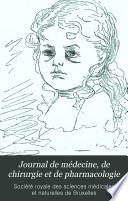 Journal de médecine, de chirurgie et de pharmacologie