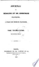 Journal de médecine et de chirurgie pratique