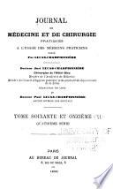 Journal de médecine et de chirurgie pratiques