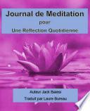 Journal de méditation pour une réflexion quotidienne