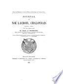 Journal de Noé Lacroix, chalonnais, 1610 à 1631