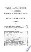 Journal de pharmacie et des sciences accessoires
