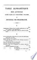 Journal de pharmacie et des sciences accessoires