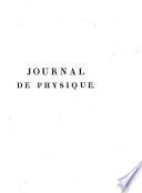 Journal de physique, de chimie, d'histoire naturelle et des arts