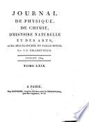 Journal de physique, de chimie, d'histoire naturelle et des arts