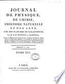 Journal de physique, de chimie et d'histoire naturelle et des arts
