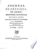 Journal de physique, de chimie et d'histoire naturelle et des arts