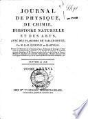 Journal de physique, de chimie et d'histoire naturelle et des arts