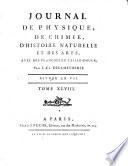 Journal de physique, de chimie et d'histoire naturelle