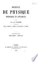 Journal de physique théorique et appliquée