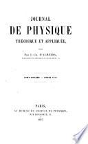 Journal de physique théorique et appliquée