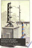 Journal de physique théorique et appliquée