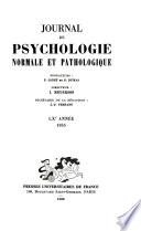 Journal de psychologie normale et pathologique