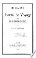 Journal de voyage