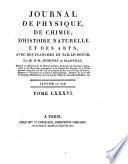 Journal Dephysique, De Chimie D'historie Naturelle Et des Arts