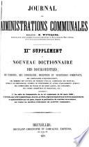 Journal des administrations communales