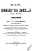 Journal des administrations communales