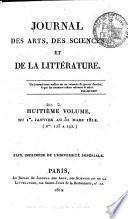 Journal des arts, des sciences, et de littérature