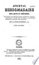 Journal des arts et métiers de l'Angleterre