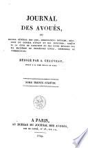 Journal des avoués, ou recueil général des lois ...