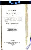 Journal des avoués, ou recueil general ...