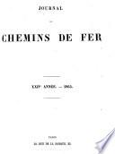 Journal des chemins de fer, des mines et des travaux publics