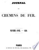 Journal des chemins de fer, des mines et des travaux publics