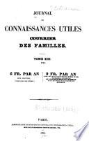 Journal des connaissances utiles