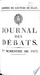 Journal des débats et des décrets