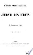 Journal des débats politiques et littéraires