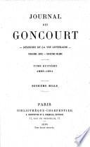 Journal des Goncourt