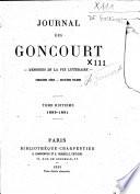 Journal des Goncourt