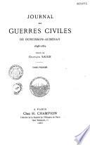Journal des guerres civiles de 1648 à 1652 de Dubuisson-Aubenay