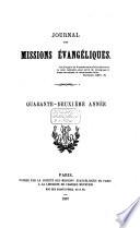 Journal des missions évangéliques