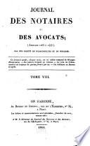 Journal des notaires et des avocats
