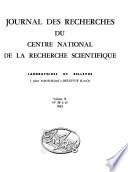 Journal des recherches [des] laboratoires de Bellevue