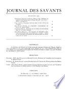 Journal des Savants