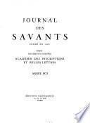 Journal des savants