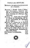 Journal des sçavans, avec des extraits des meilleurs journaux de France & d'Angleterre